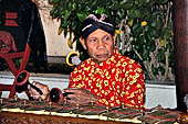 Ramayana ballet at Prambanan - gamelan performers 